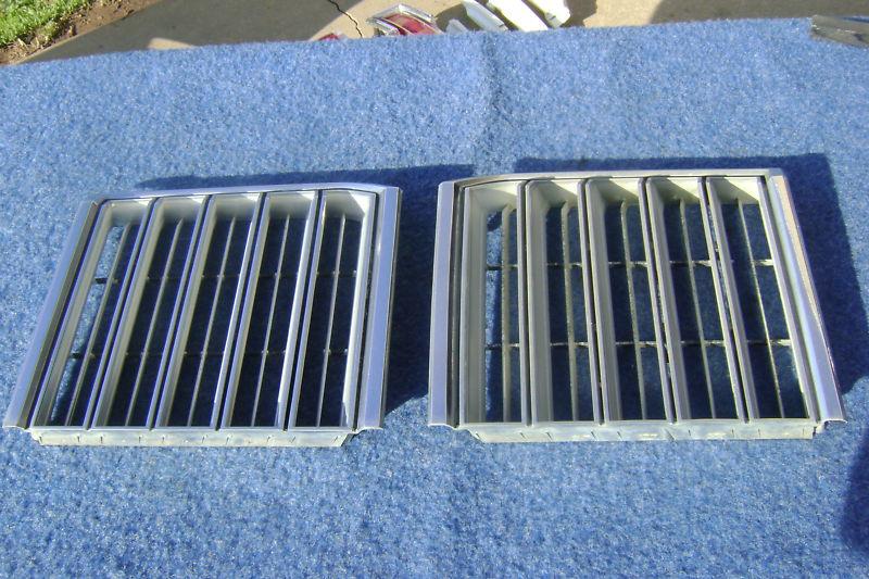 1975 75 pontiac grand prix grills pair 1976 76 1977 77 1974 74 