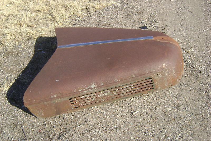 1940 40 1941 41 ford truck hood solid rat rod