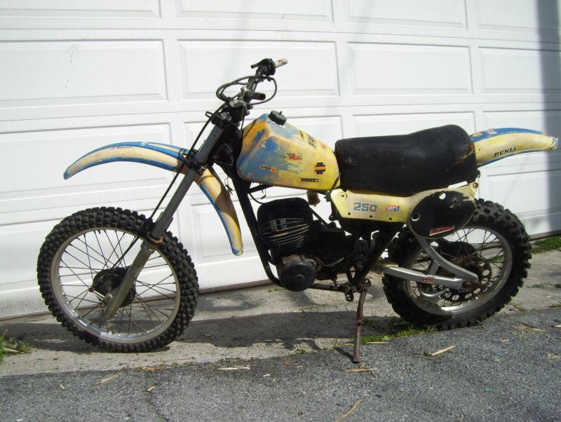 1979 YAMAHA YZ250 PARTS OR PROJECT BIKE VINTAGE AHRMA BOB HANNAH VMX DIRT IT250, US $349.00, image 7