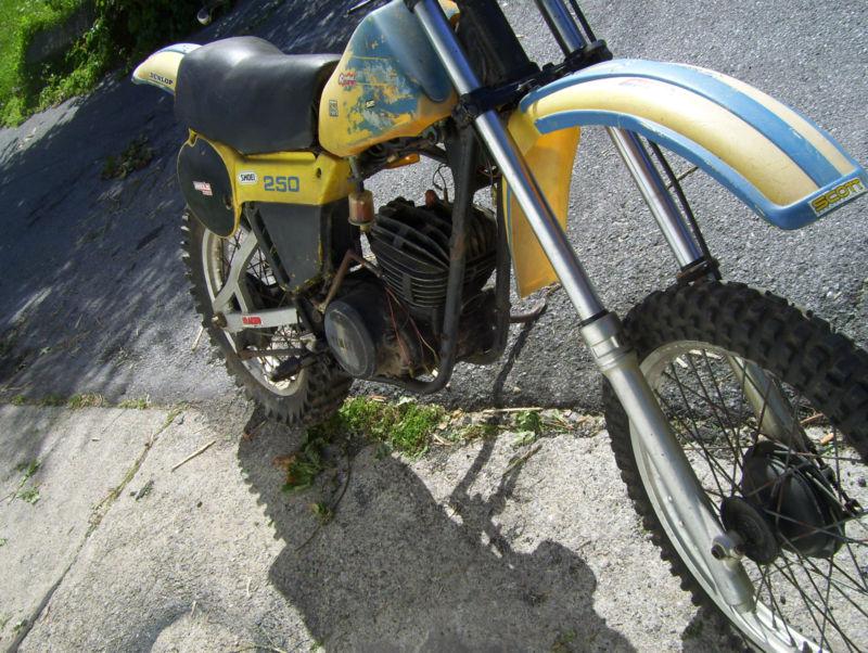 1979 YAMAHA YZ250 PARTS OR PROJECT BIKE VINTAGE AHRMA BOB HANNAH VMX DIRT IT250, US $349.00, image 10