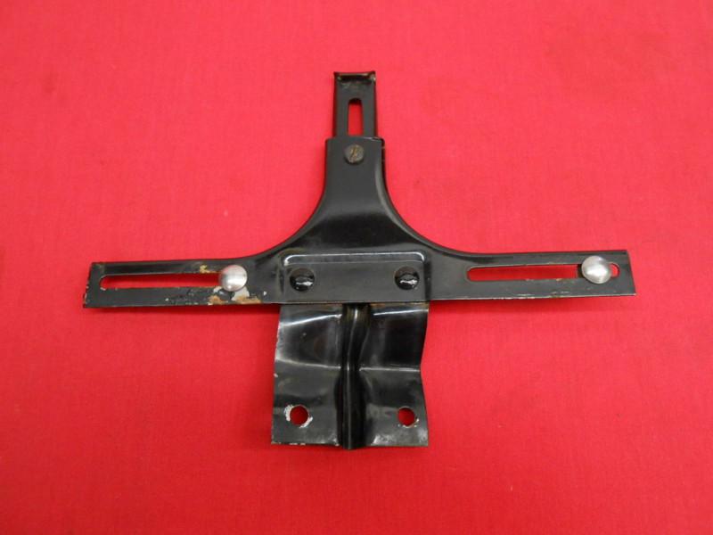 Front license plate bracket 1939-40 ford flathead v8 vintage hot rat rod scta