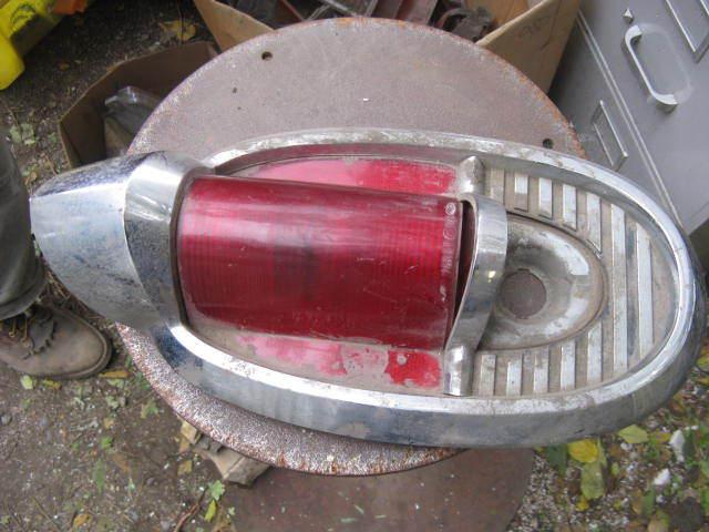 1956 mercury tail light assembly, vg condition but no back-up light