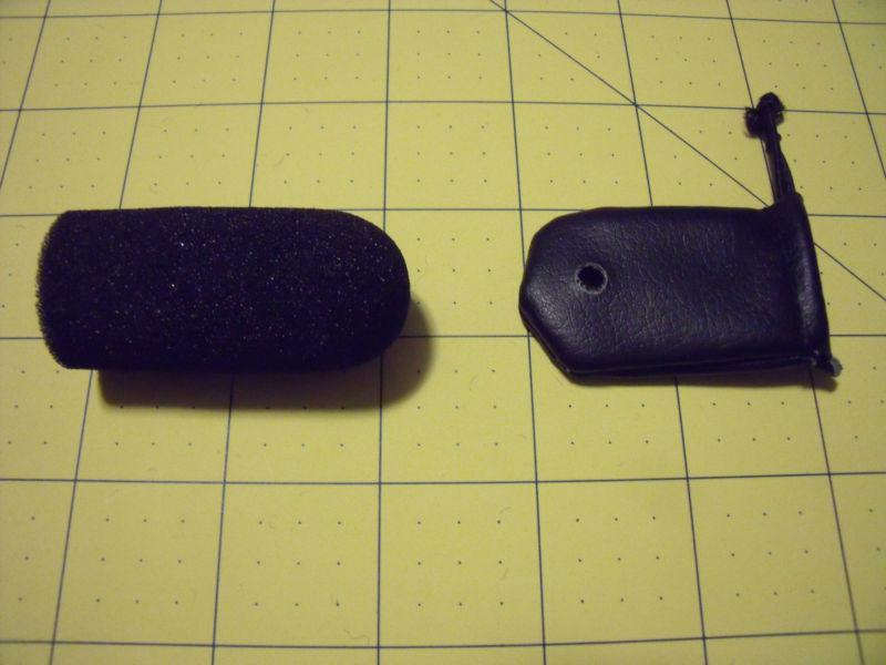 Oregon aero mic muff foam and leather mic cover brand new never used