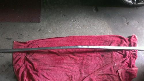 1966 oldsmobile 98 chrome trunk trim