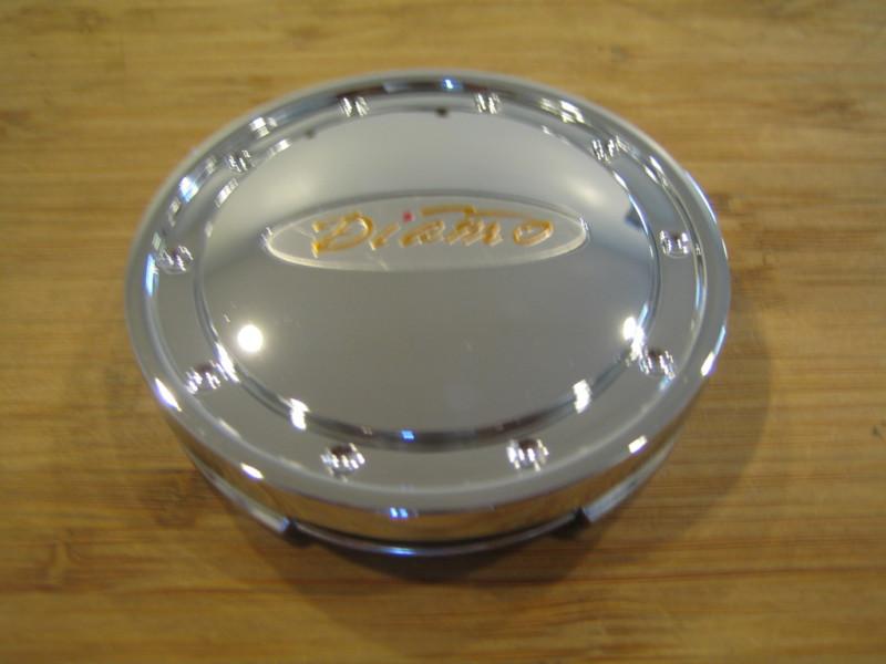 Diamo 25 chrome wheel rim snap in center cap 541k74 d-25 lg0708-02