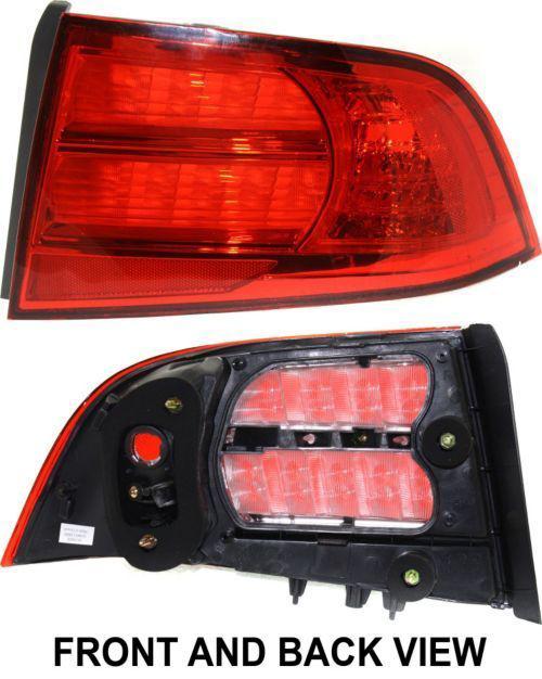 Tail light brake lamp rear lens & housing passenger's right side rh