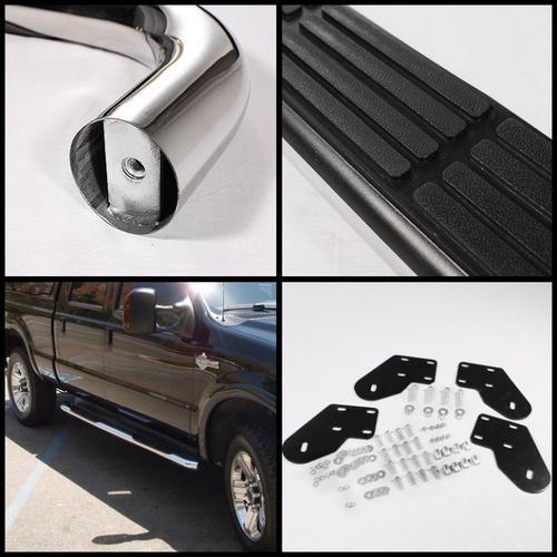 99-13 F250 F350 F450 F550 CREW CAB T-304 STAINLESS STEEL 3