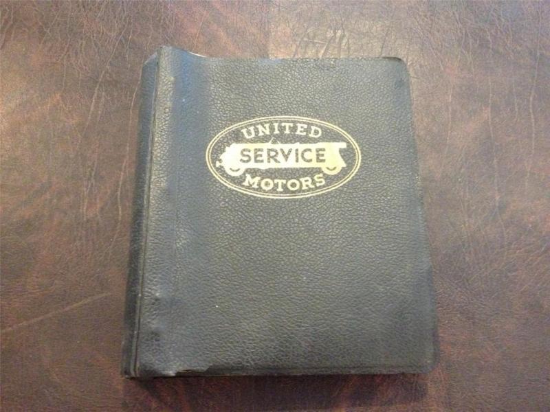 United motors service parts book 1930's 1940' 1950's old!!!!!!!! #1
