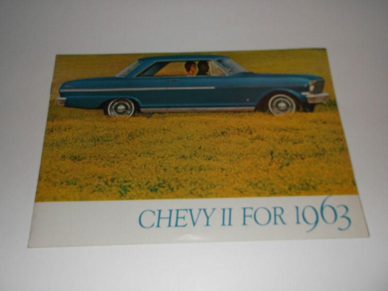 1963 chevy ii dealer brochure