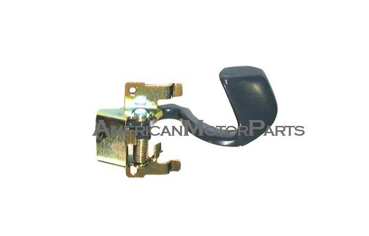 Left replacement inside frnt dark gray door handle chevy gmc oldsmobile 15997813