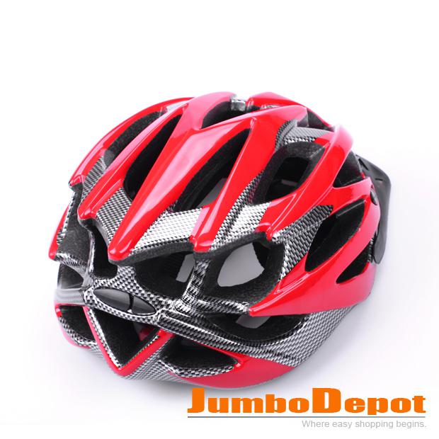 Cycling Bicycle Mountain Bike Adult Helmet Red Carbon 1 Pcs Set Foam Interior , US $17.99, image 5