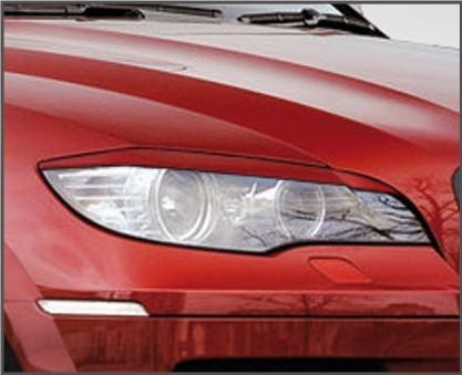 Bmw x6 eyelids eyebrows headlight light brows lids trim m rare abs mean look 