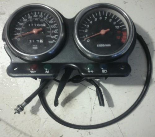 2004 suzuki gs500f tach speedo 7786 miles speedometer tachometer complete 