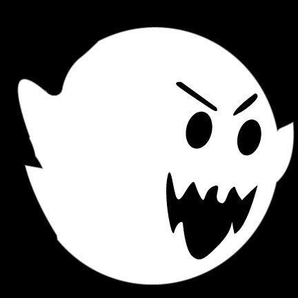 Super mario boo ghost window vinyl decal sticker choose from 10 colors!