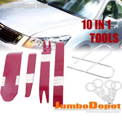 10 in 1 car removing refitting dismantle tools new set for video & audio system