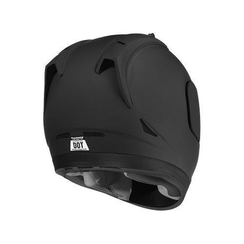 ICON Alliance Rubatone Flat Black Full Face Stree Motorcycle Helmet Medium M, US $100.00, image 2