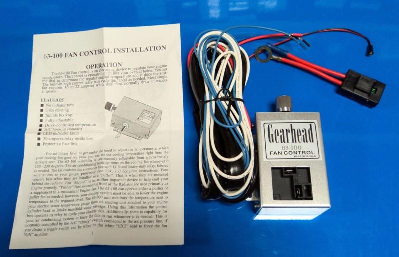 Sell Radiator Fan Temp Control w/ Relay Cooling Switch NEW in Hudson, Iowa, US, for US 54.99