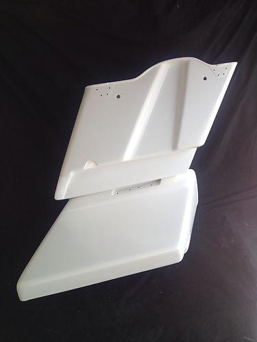 Harley stretched saddlebags road glide king street electra 4"