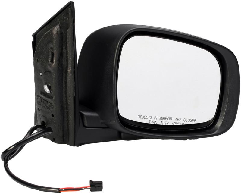 Side view mirror right, power, heated, folding, textured platinum# 1272317