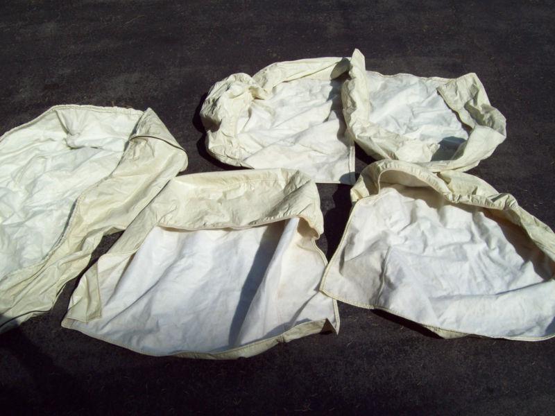 4 tire covers and 1 air conditioner cover came off 28' southwind rv