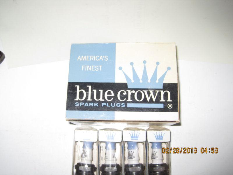Blue Crown E11 Spark Plugs,1955-1956 Ford,Lincoln V8,1958-1960 292, Merc 312-368, US $29.99, image 2