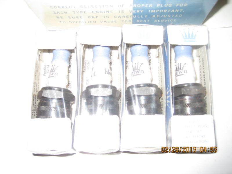 Blue Crown E11 Spark Plugs,1955-1956 Ford,Lincoln V8,1958-1960 292, Merc 312-368, US $29.99, image 4