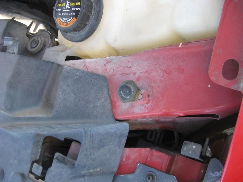 97 98 ford f150 radiator core support front clip frame only 17467