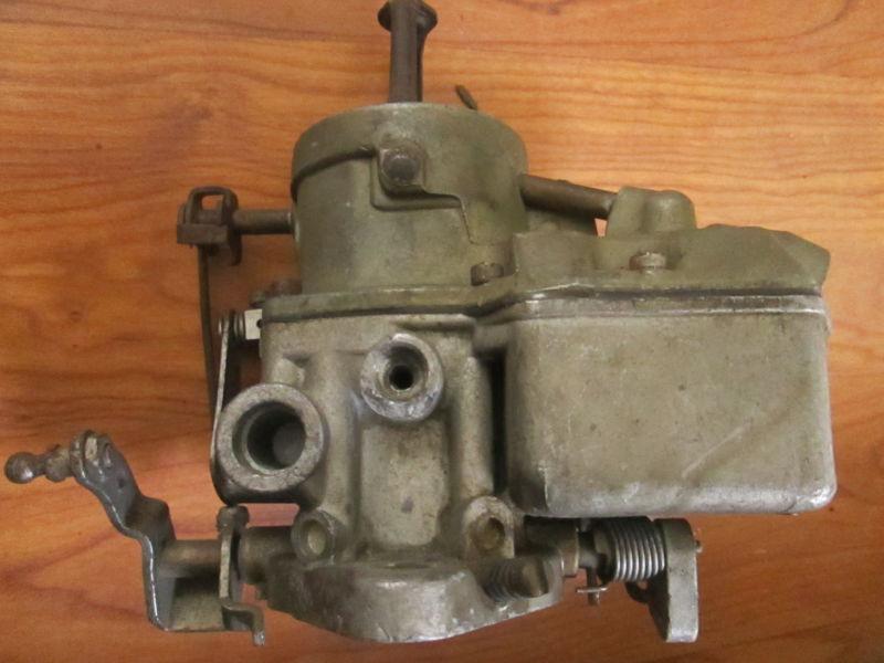 HOLLEY SINGLE BARREL FORD CARBURETOR FOMOCO BROKEN BODY SELLING AS PARTS ONLY, US $20.00, image 5