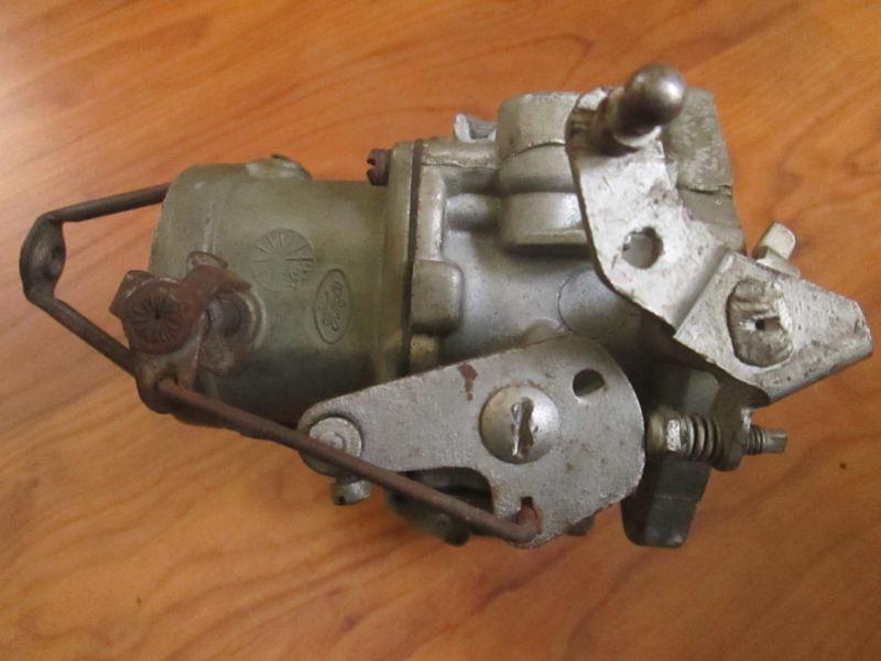 HOLLEY SINGLE BARREL FORD CARBURETOR FOMOCO BROKEN BODY SELLING AS PARTS ONLY, US $20.00, image 6