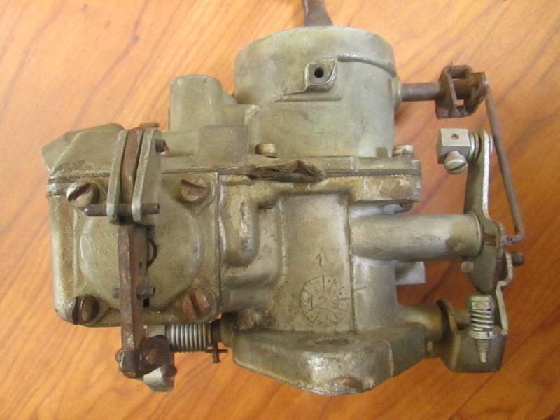 HOLLEY SINGLE BARREL FORD CARBURETOR FOMOCO BROKEN BODY SELLING AS PARTS ONLY, US $20.00, image 7