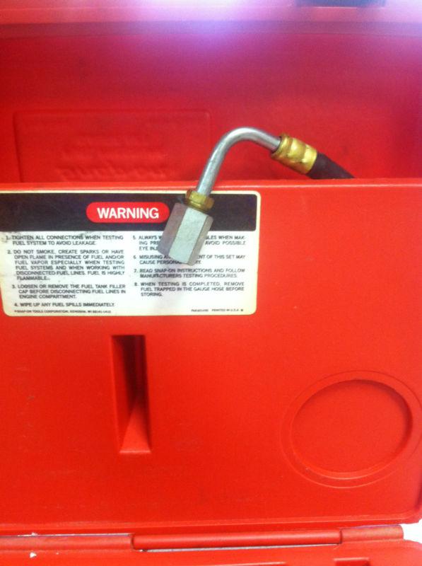 snap on fuel pressure gauge set, US $51.00, image 4
