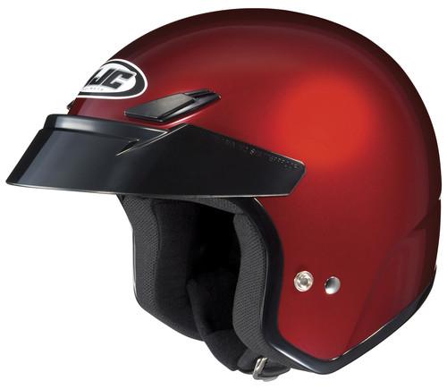 Hjc cs-5n motorcycle helmet wine large