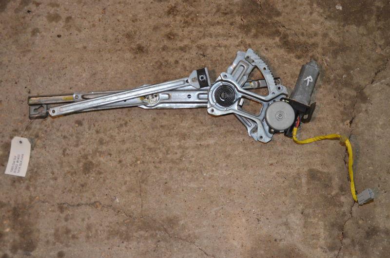 1994 honda del sol 5 spd b16a3 #1453 window regulator/motor assembly rh