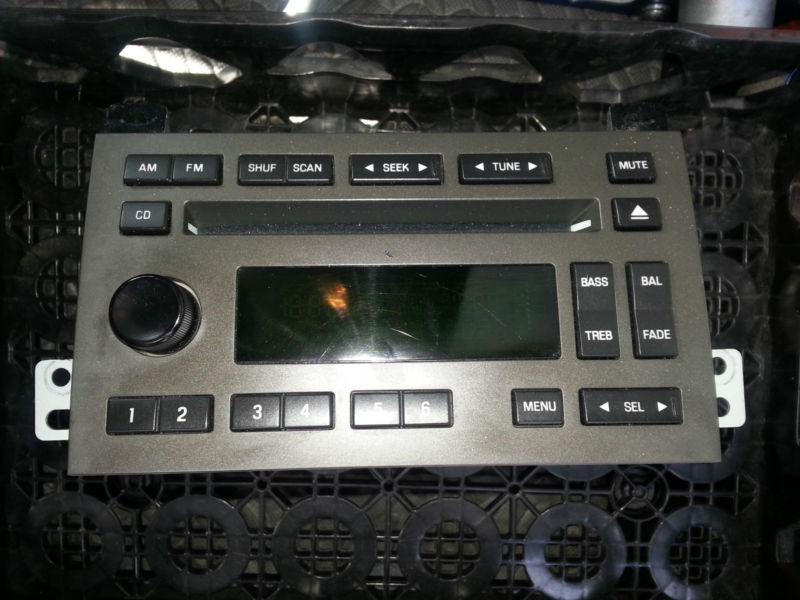 6w1t18c869aa 05 06 07 08 09 10 lincoln towncar factory radio cd player