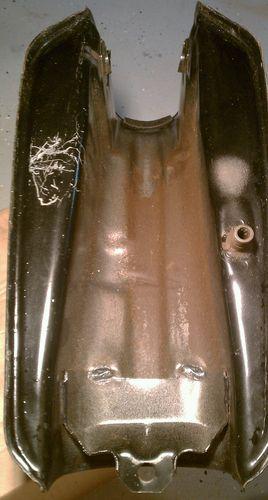 Trac hawk sprint moped scooter gas tank vintage oem cafe rat bike tank, US $155.00, image 4