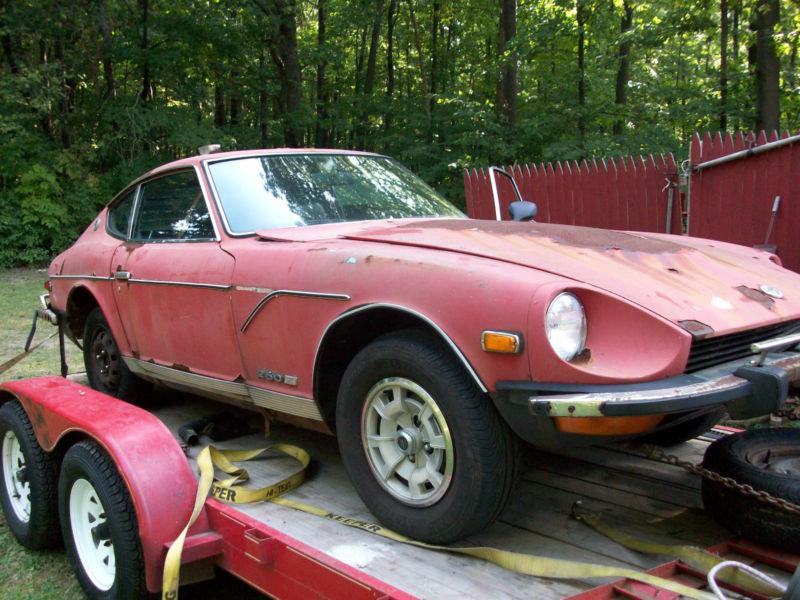 1974 datsun 260z parts car