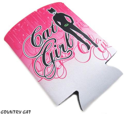 Arctic cat 2014 catgirl neoprene can cooler koozie holder - pink - 5243-035