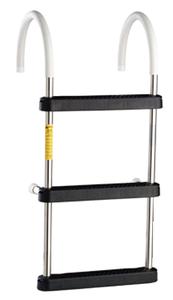 Garelick 06041 4 step ss gunwale hook ladder