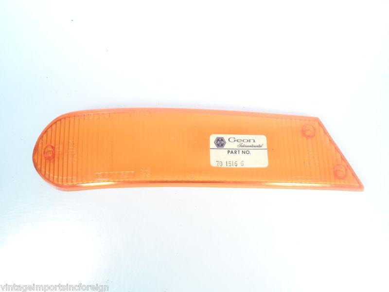 Lamborghini miura urraco & fiat 124 spider right front flasher lens  70-1516-6