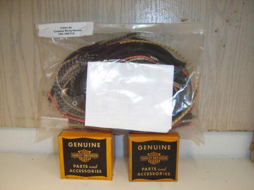 Harley panhead shovelhead wiring harness 1965 to 1969