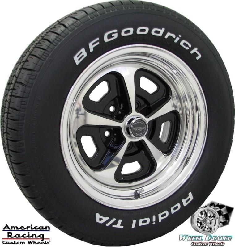 15x7-15x8 american racing magnum vn500 wheels & tires in-stock ford mustang 1968