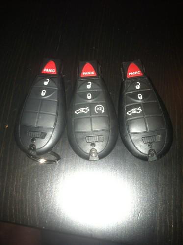 X 3.  2013 dodge keyless entry fob iyz- co1c