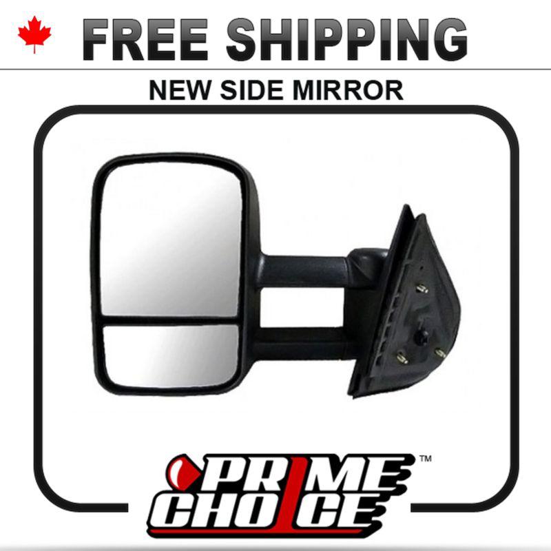 Sell New Manual Towing Drivers Side Mirror for Chevy Silverado in ON
