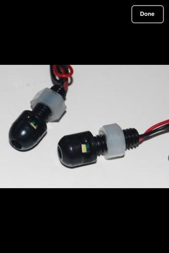 Motorcycle / auto led license tag plate lights usa 12 v