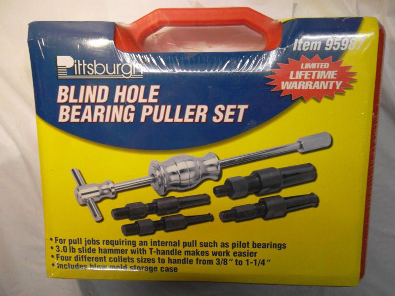 (jjl) pittsburgh 95987 slide hammer blind hole bearing puller set