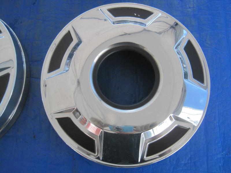 Sell 1 SET OEM Ford F150 F250 F350 Dog Dish Hub Caps, Hubcap, 16" 16.5