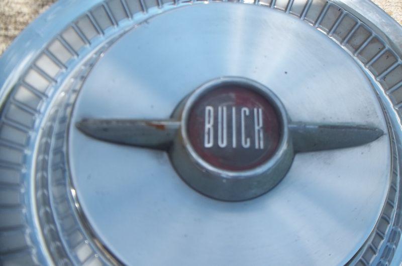 Sell 1955 Buick Roadmaster Spinner Hubcaps Wheel Covers 15" Nice Set of