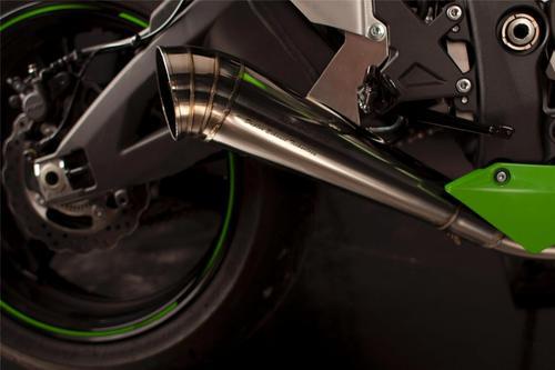 Kawasaki zx10r 11-13 underengine speedpro exhaust motogp factory slipon muffler