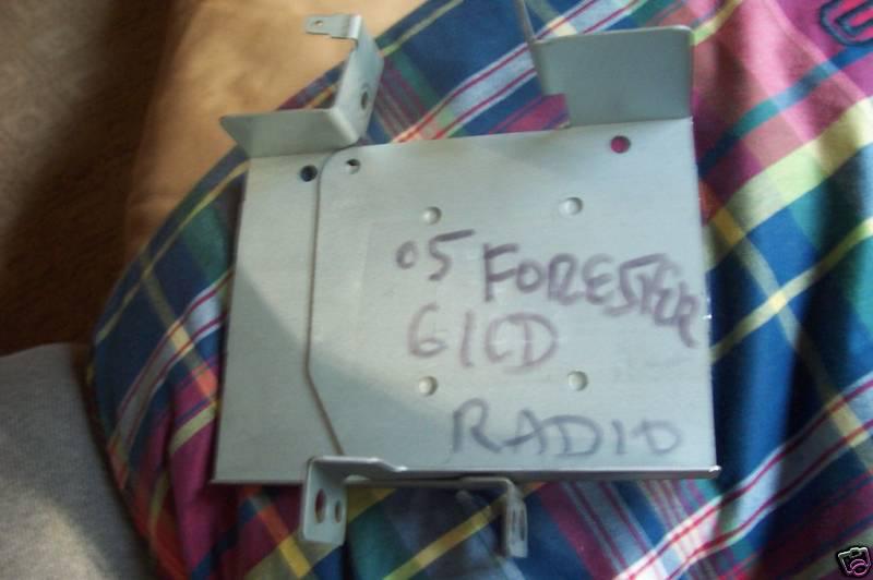 05-subaru-forester-radiobrackets for 6 cdchanger indash