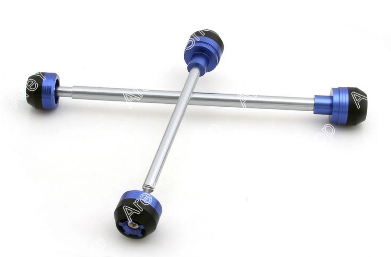 Sell Front Rear Axle Fork Carsh Sliders Cap Suzuki GSXR 1000 20052006 Blue in Guang Zhou, CN
